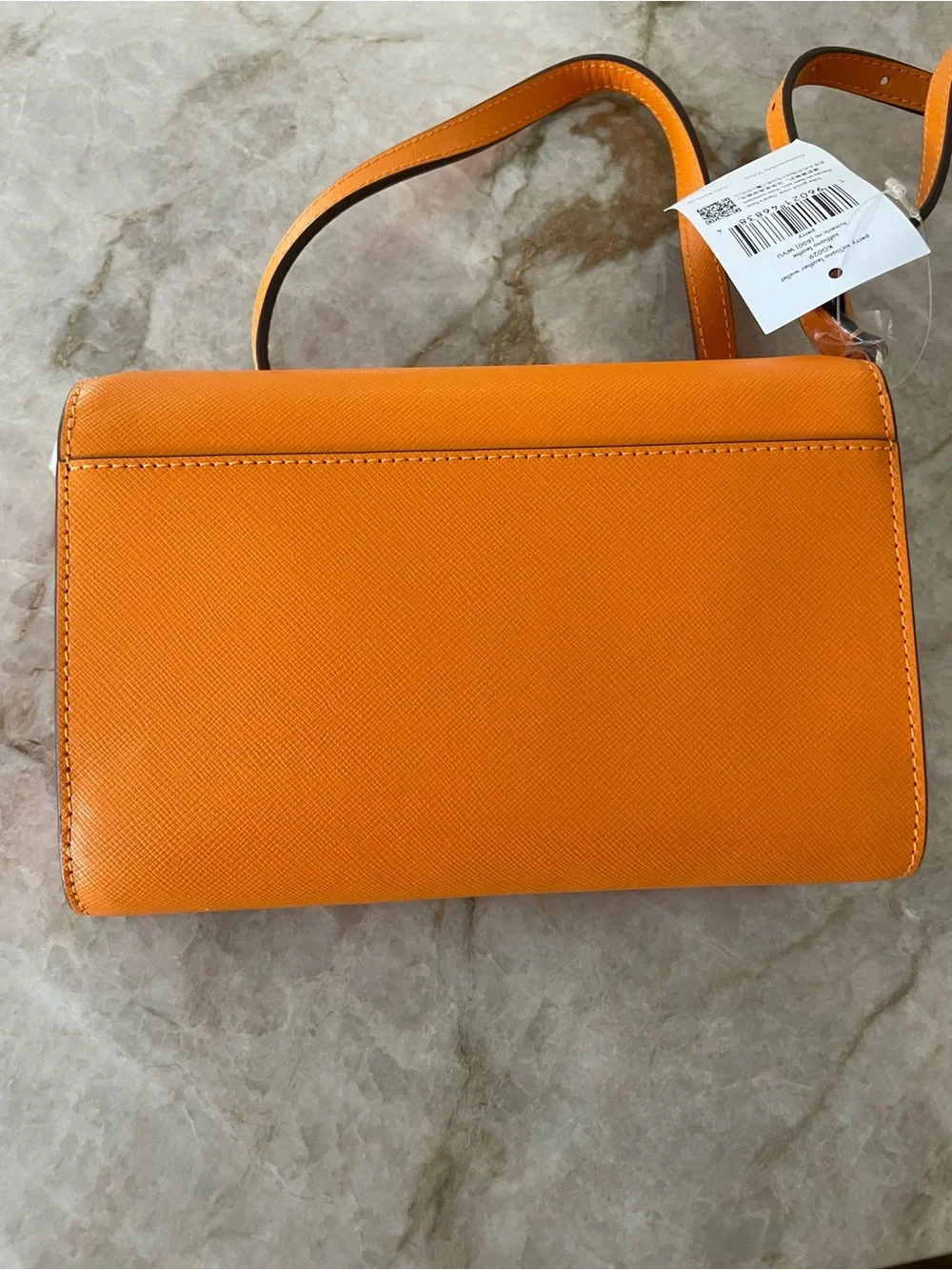 kate spade New York Perry Orange Crossbody Wallet